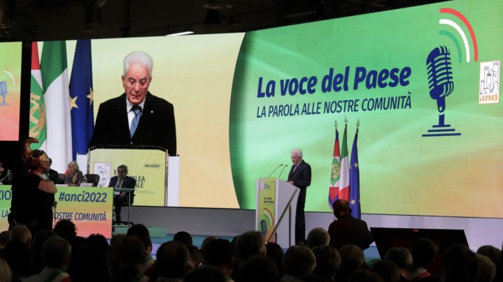 Presidente Mattarella ANCI